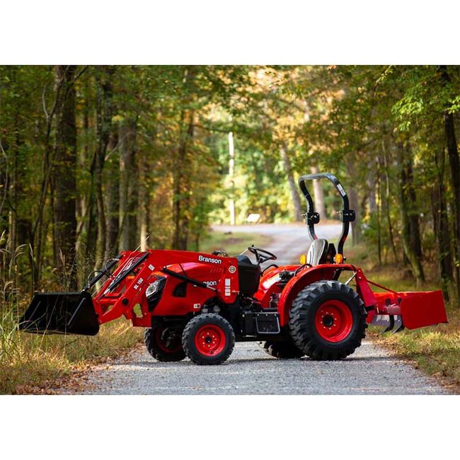 Branson Tractors 2022 2515H Tractor with BL150 Loader and BH150 Backhoe image number null